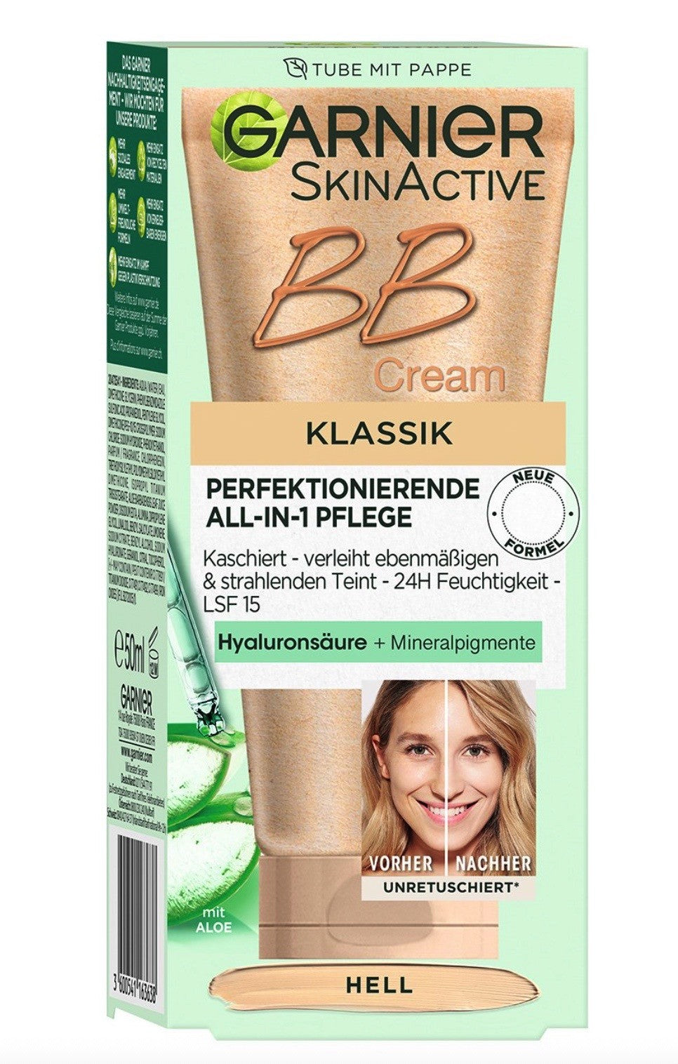 Garnier SkinActive BB Creme All-in-1 helle Haut (50ml)