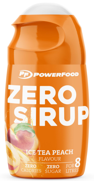 PowerFood Zero Sirup Ice Tea Peach (16x65ml)
