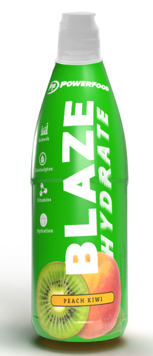 PowerFood Blaze Hydrate Peach-Kiwi (500ml)