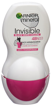 GARNIER Mineral Deo Women Roll on Invisible BWC (50ml)
