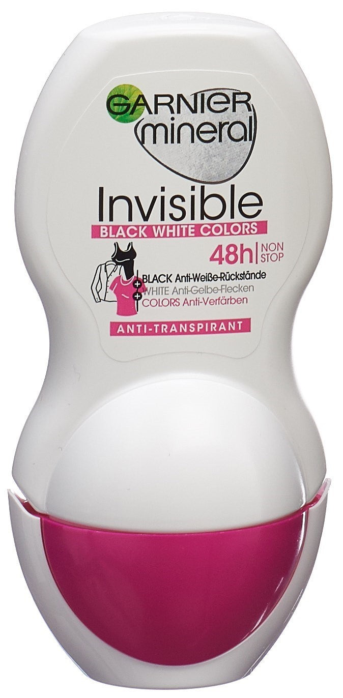 GARNIER Mineral Deo Women Roll on Invisible BWC (50ml)