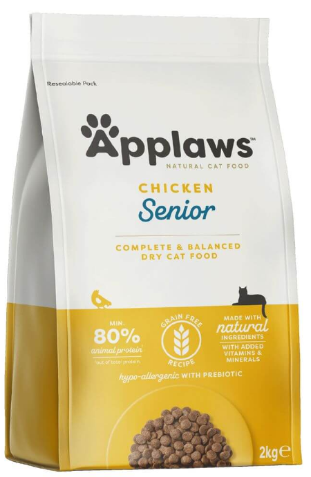 Applaws Trockenfutter Senior mit Huhn (400g)