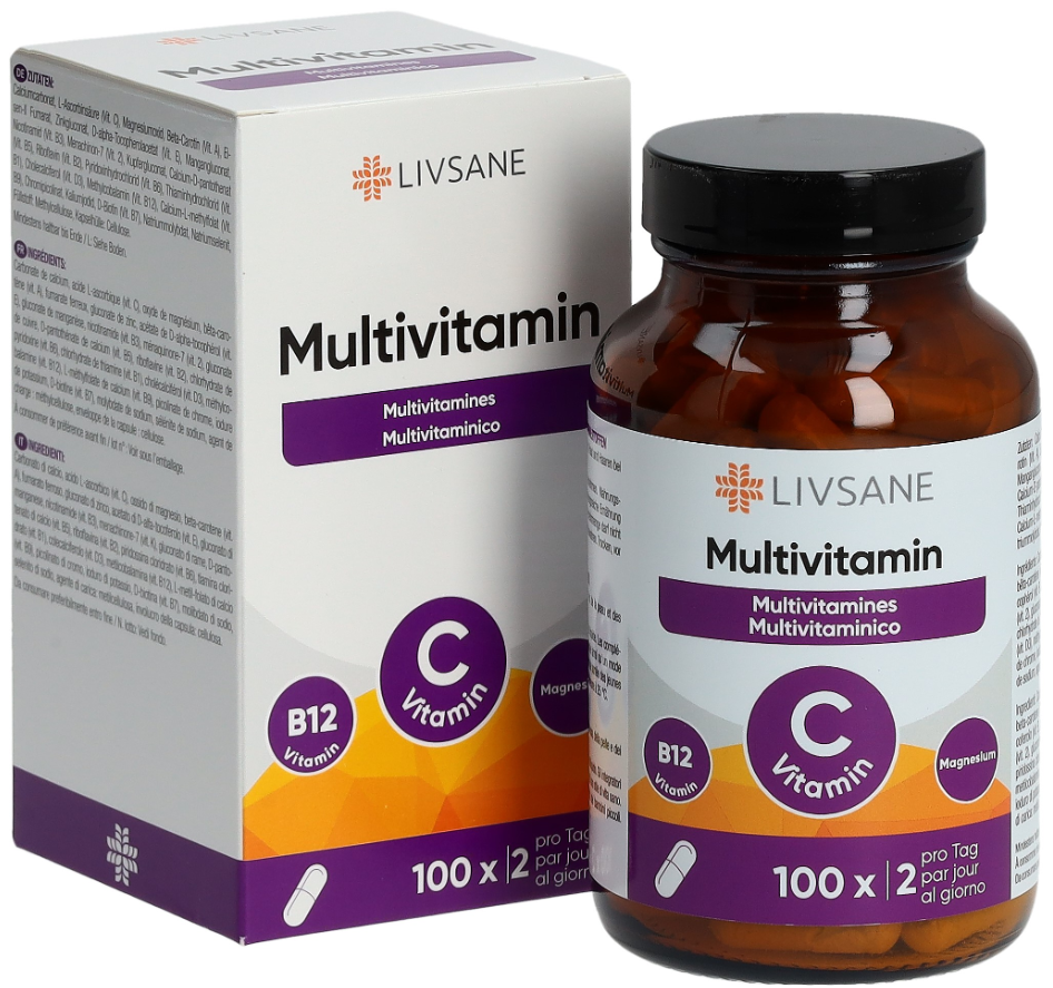 Livsane Multivitamin Kapseln (100 Stk)