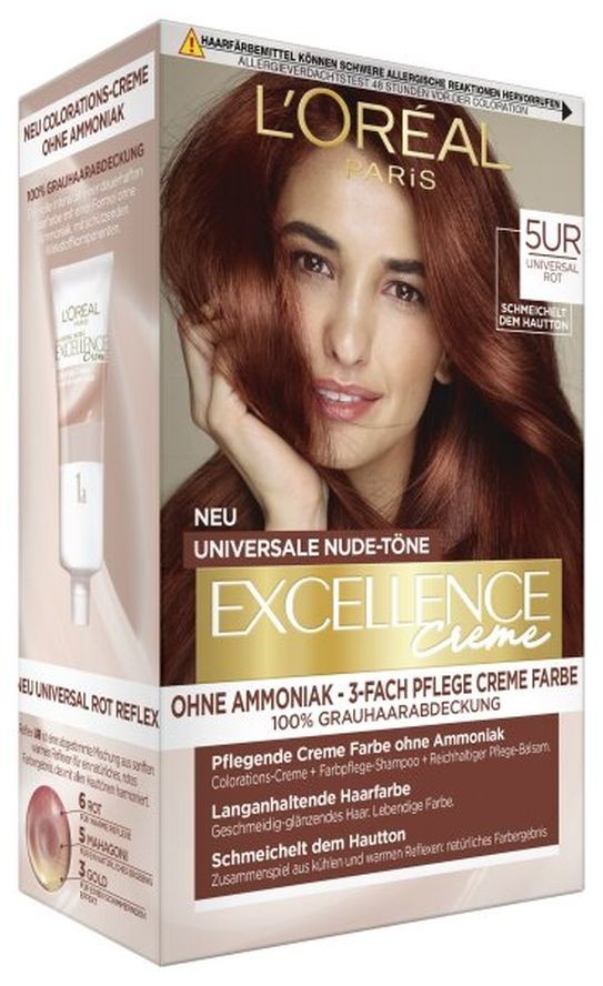 L'ORÉAL Excellence Universale Nude-Töne 5UR Rot (1 Stk)