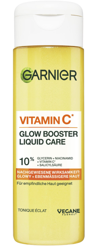 GARNIER SkinActive Vitamin C Glow Booster Liquid Care (120ml)