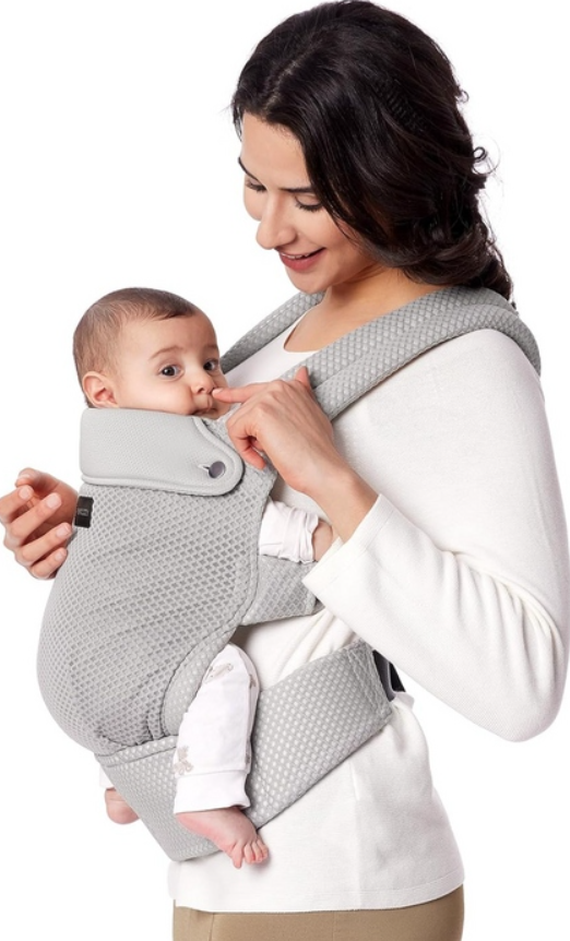 Momcozy Babytrage Air Mesh grau (1 Stk)