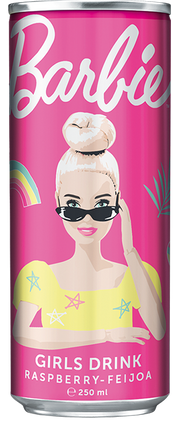 Kids Drinks Barbie Girls Drinks Himbeer & Feijo (250ml)