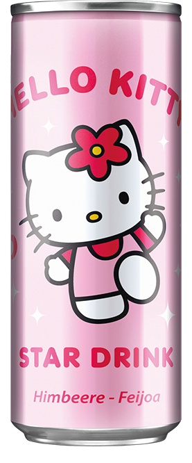 Kids Drinks Hello Kitty Star Drink Himbeer & Feijoa (250ml)