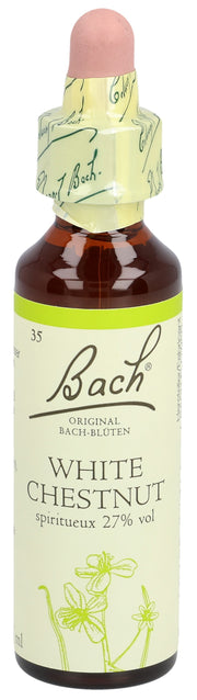 Bach-Blüten Original White Chestnut No 35 (20 ml)