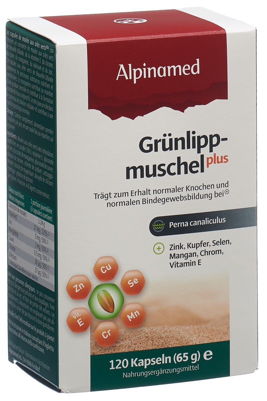 Alpinamed Grünlippmuschel Plus Kapseln (120 Stk)