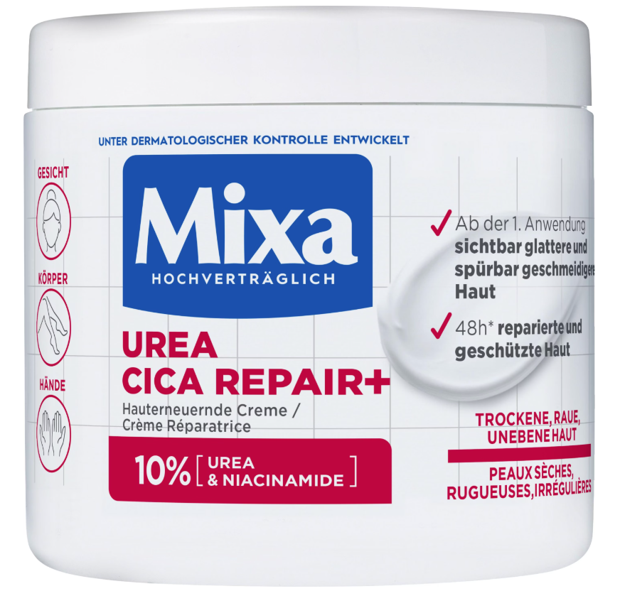 Mixa Pflegecreme 10% Urea Cica Repair (400ml)