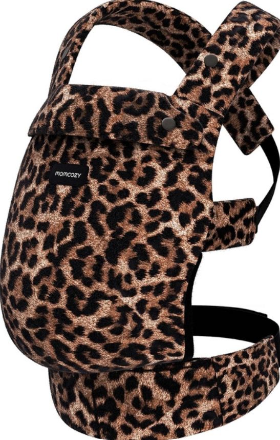 Momcozy Babytrage Cotton Leopard (1 Stk)
