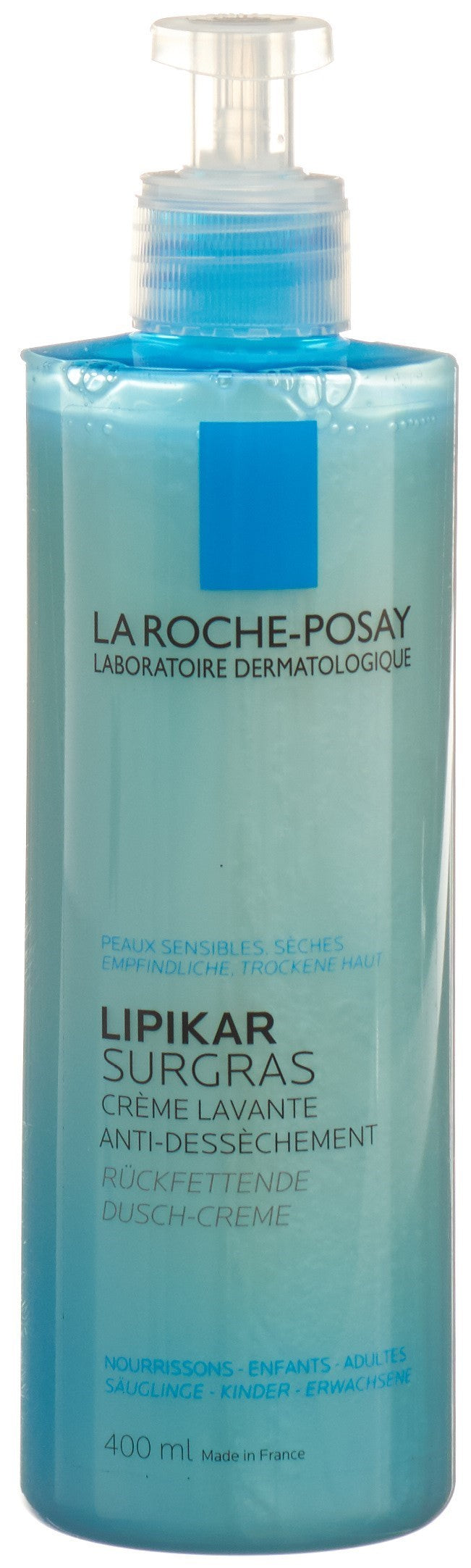 La Roche-Posay Lipikar Surgras Flüssig-Duschcreme (400ml)