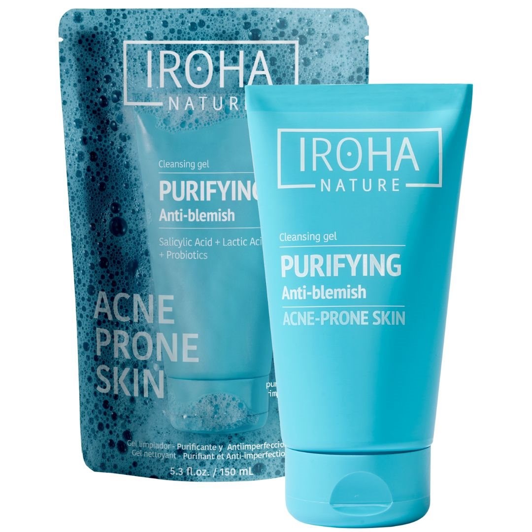 IROHA NATURE Purifying Anti Blemish Cleanser Gel (150ml)