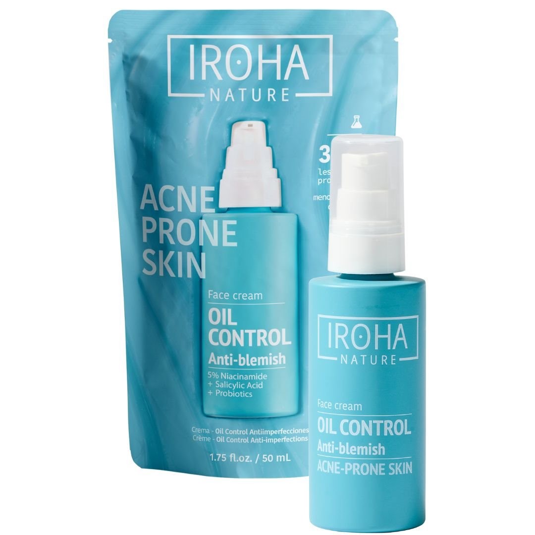 IROHA NATURE oil Control Anti Blemish Face Cream (50ml)