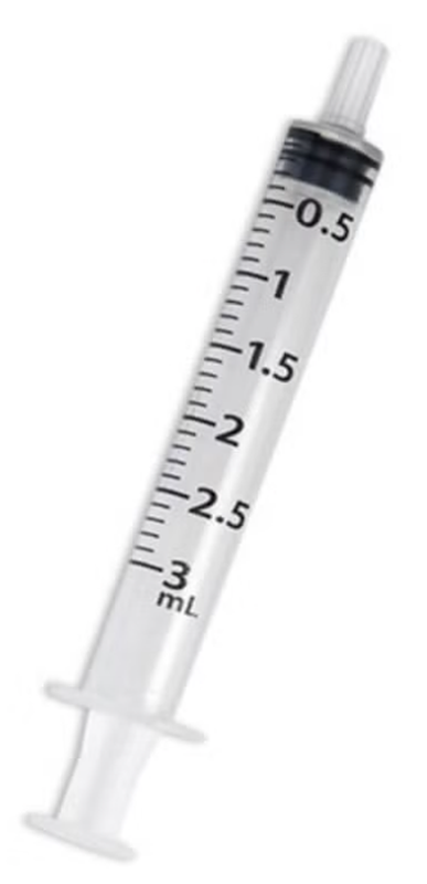 TERUMO Spritze mit Kanüle 22G, 0.7x38mm, Luer-Ansatz zentrisch MDS 3ml (100 Stk)