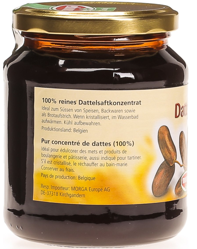 MORGA Dattgold Dattelextrakt (450 g)