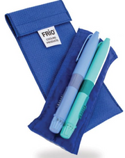 FRIO DOPPEL Kühltasche 8x18cm blau (1 Stk)