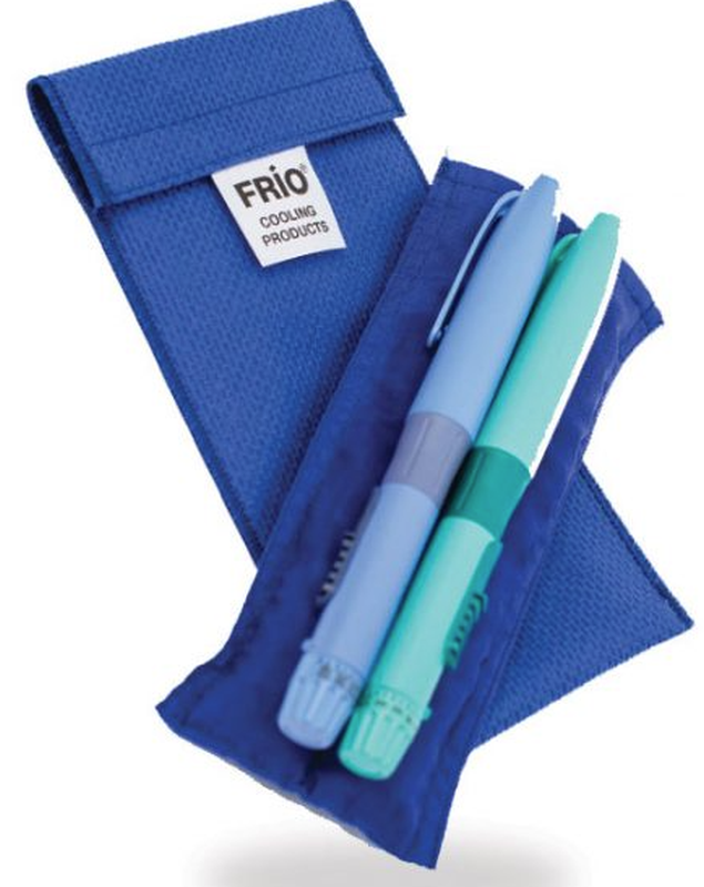 FRIO DOPPEL Kühltasche 8x18cm blau (1 Stk)