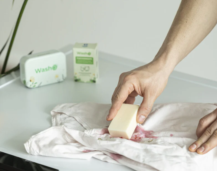 Washo Fleckenseife mit Dose (1 Stk)