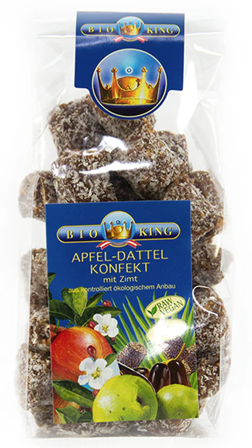 BioKing Apfel-Dattel-Konfekt (200g)
