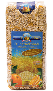 BioKing Porridge mit Orangenflocken (500g)