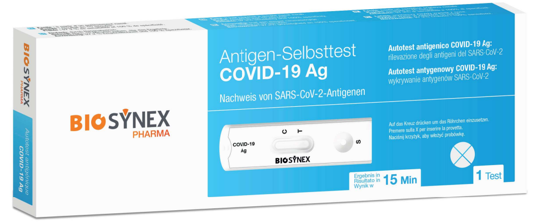 BIOSYNEX Antigen Selbsttest COVID 19 (1 Stk)