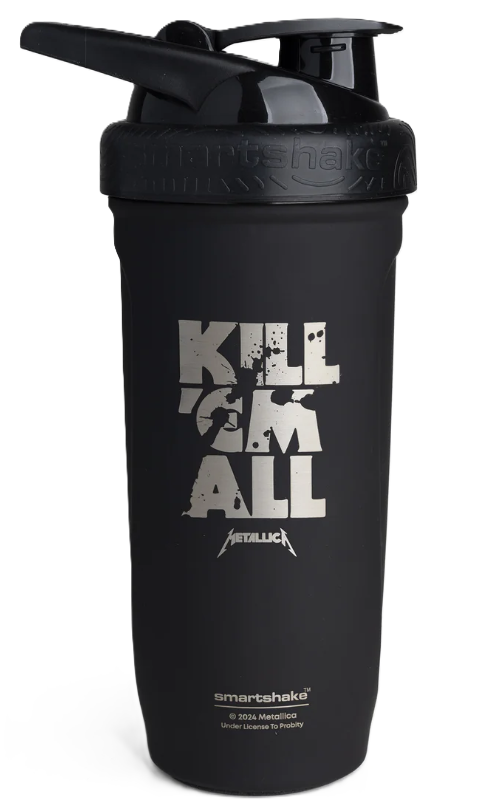 Smartshake Reforce Stainless Steel, Rock Band Collection 900ml, Metallica Kill ‘Em All (1 Stk)