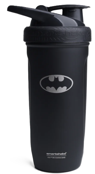Smartshake Reforce Stainless Steel DC Comics, 900ml, Batman Logo Shaker (1 Stk)
