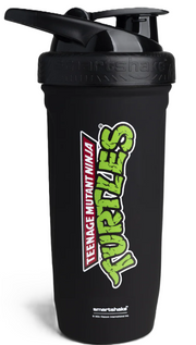 Smartshake Reforce Stainless Steel Teenage Mutant Ninja Turtles, 900ml, Classic Logo Black (1 Stk)
