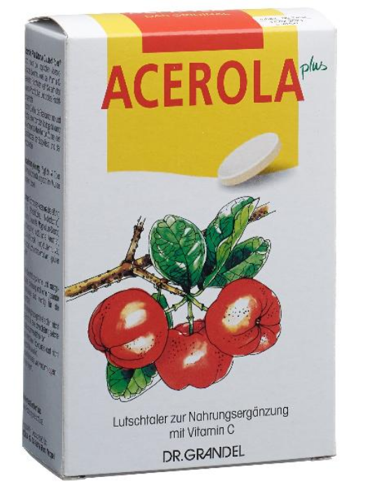 DR.GRANDEL ACEROLA Plus Lutschtaler Vit C (60 Stk)