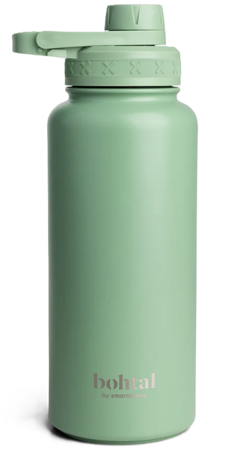 Smartshake Bohtal Insulated Sports Bottle, 960ml, Green (1 Stk)