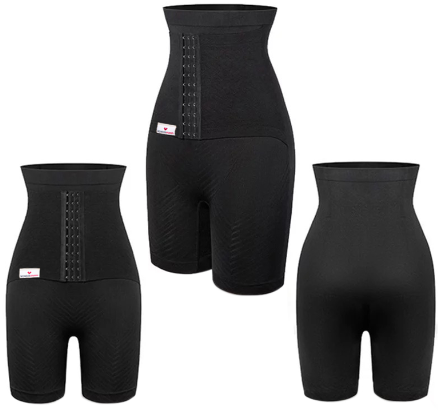 Wondermom Postpartum Belly Binder Shorts schwarz, Grösse S (1 Stk)