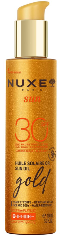 NUXE Sun Gold Sonnenöl Gesicht und Körper LSF 30 (150ml)