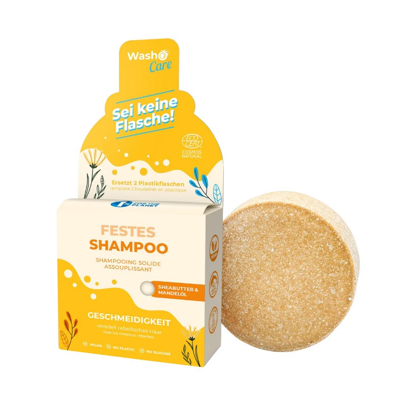 Washo Care Festes Shampoo Geschmeidigkeit (1 Stk)