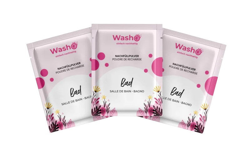 Washo Badreiniger Nachfüllpulver (3 Stk)