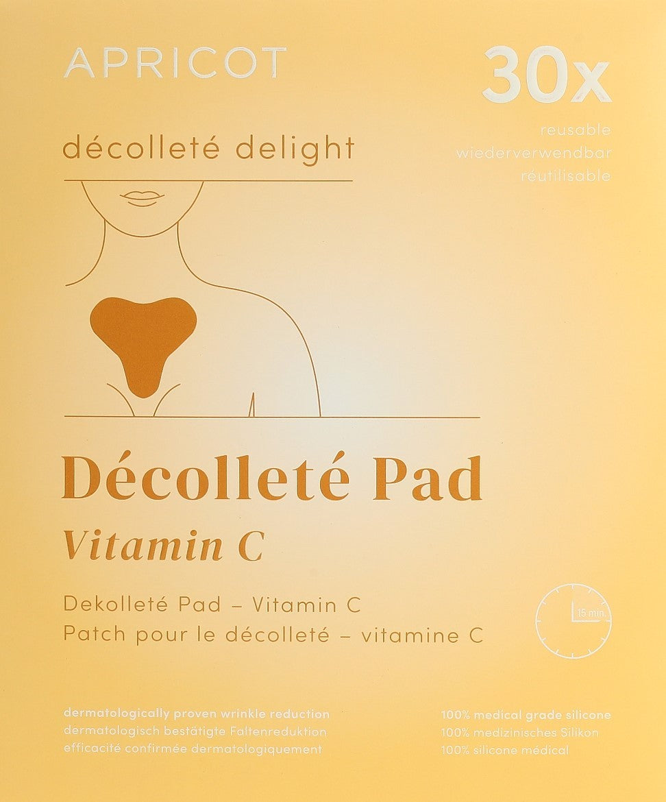 APRICOT Wiederverwendbares Dekolleté Pad delight mit Vitamin C (1 Stk)