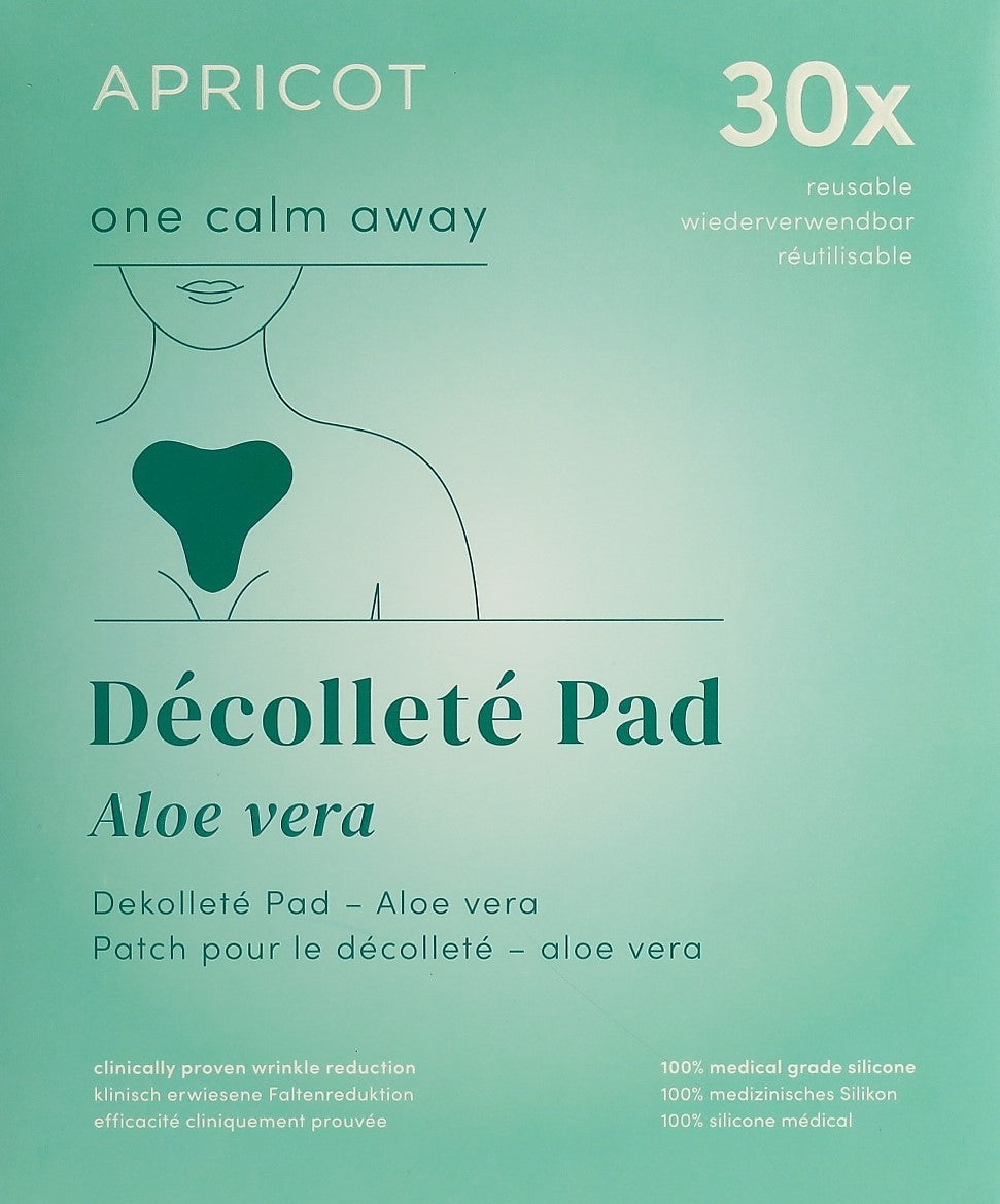 APRICOT Wiederverwendbares Dekolleté Pad mit Aloe Vera (1 Stk)