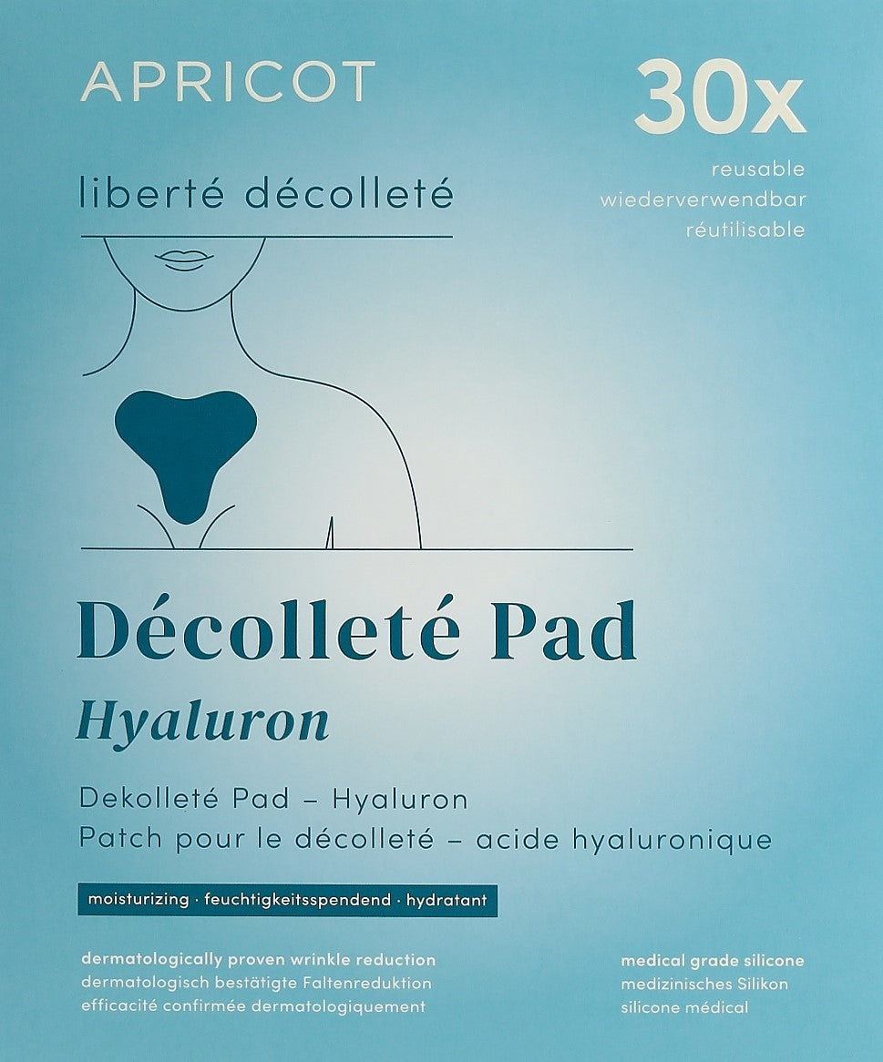 APRICOT Wiederverwendbares Dekolleté Pad mit Hyaluron (1 Stk)