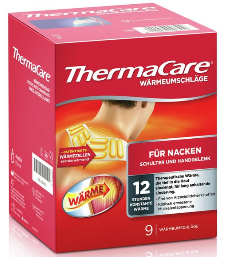 ThermaCare Wärmepatches für Nacken, Schulter, Arm (9 Stk)