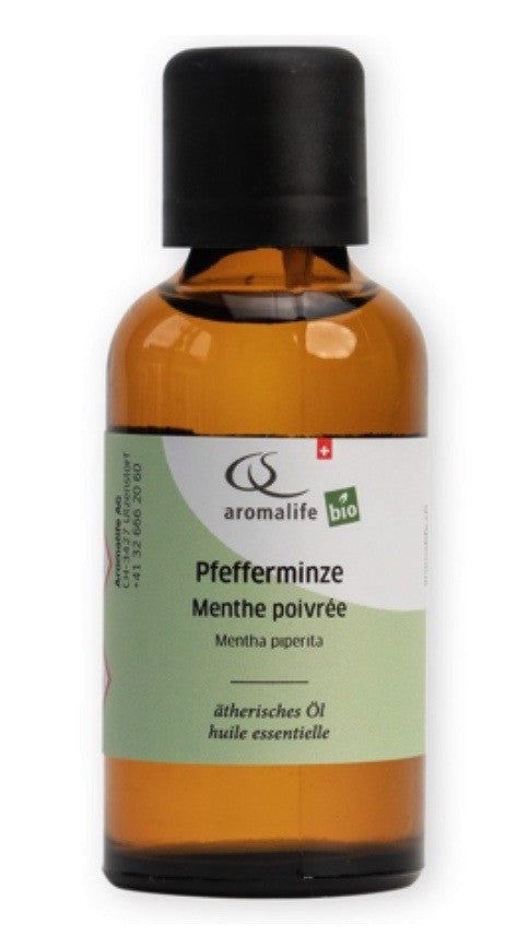 Aromalife Pfefferminze Bio ätherisches Öl (50ml)