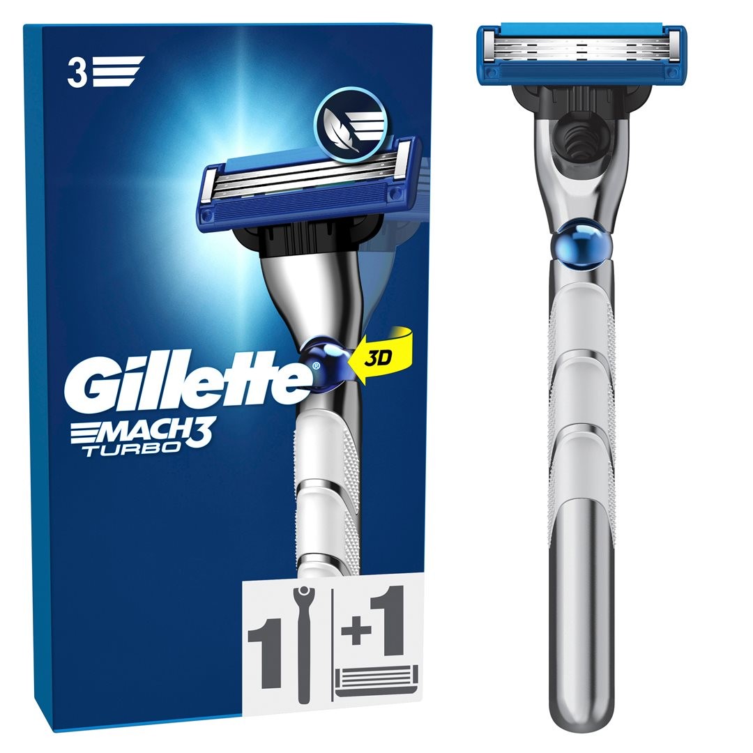 Gillette Mach3 Rasierapparat Turbo 3D (1 Stk)