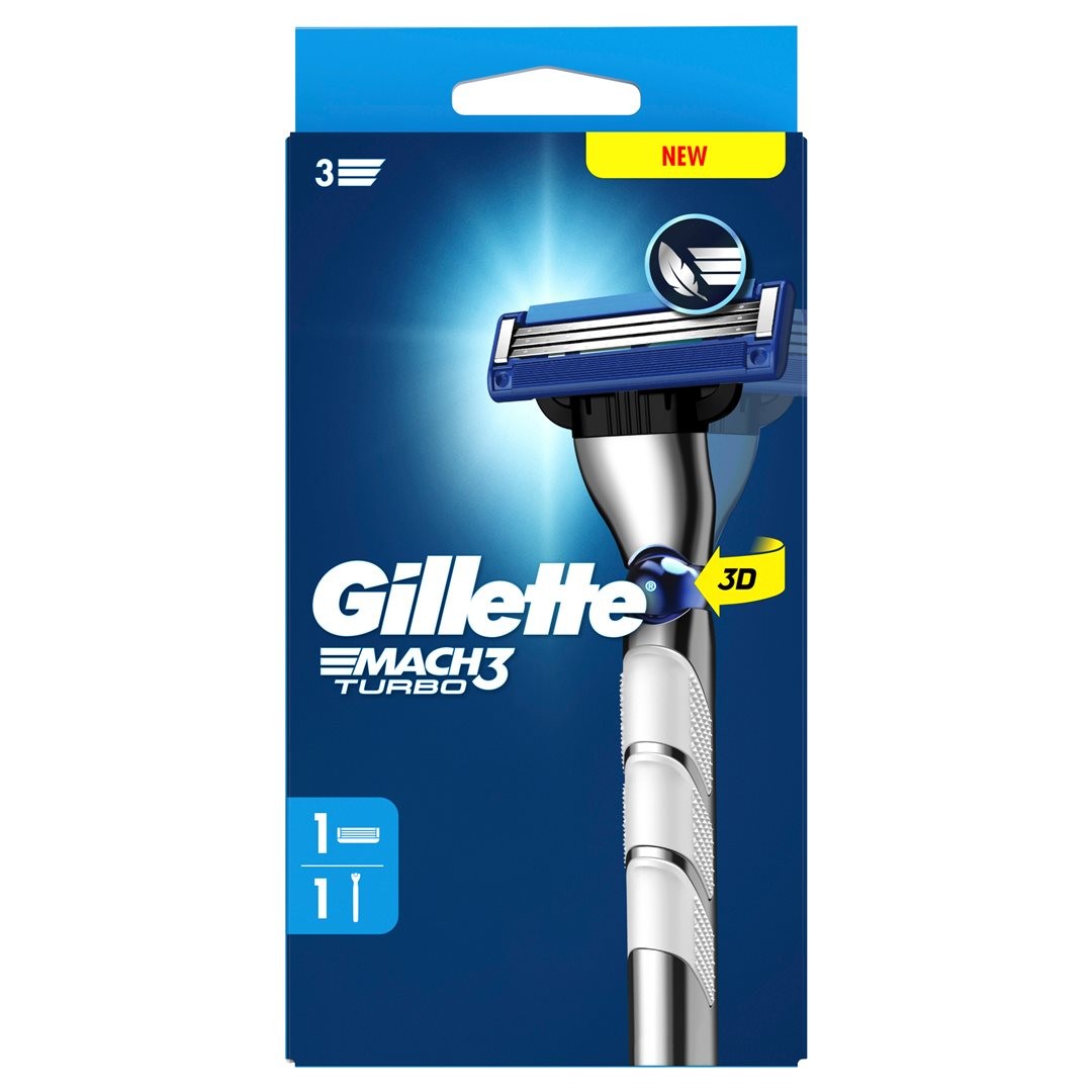 Gillette Mach3 Rasierapparat Turbo 3D (1 Stk)