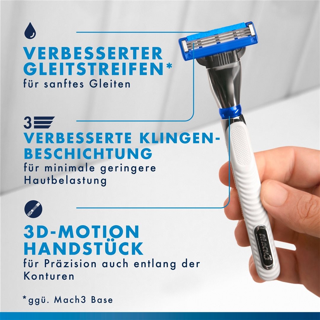 Gillette Mach3 Rasierapparat Turbo 3D (1 Stk)
