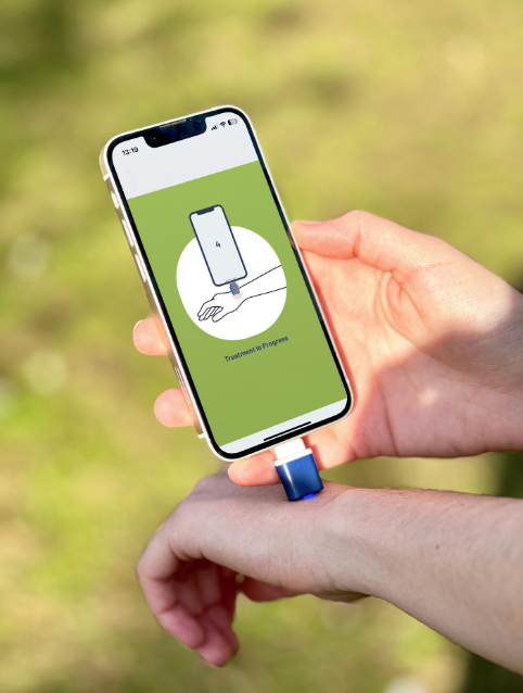 heat it Pro Lightning USB-C Insektenstich-Behandlungsstift fürs iPhone (1 Stk)