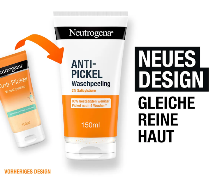 Neutrogena Anti-Pickel Waschpeeling (150ml)