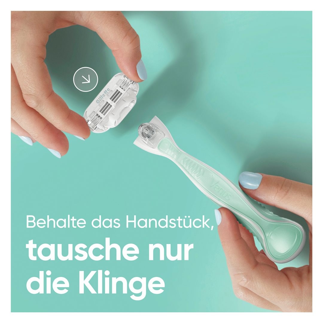 Gillette Venus Smooth Sensitive Systemklingen (4 Stk)