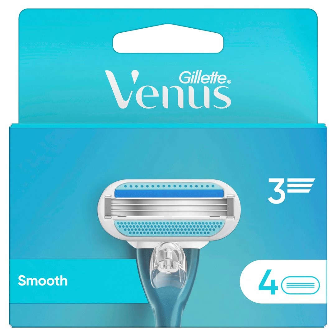 Gillette Venus Smooth Systemklingen (4 Stk)