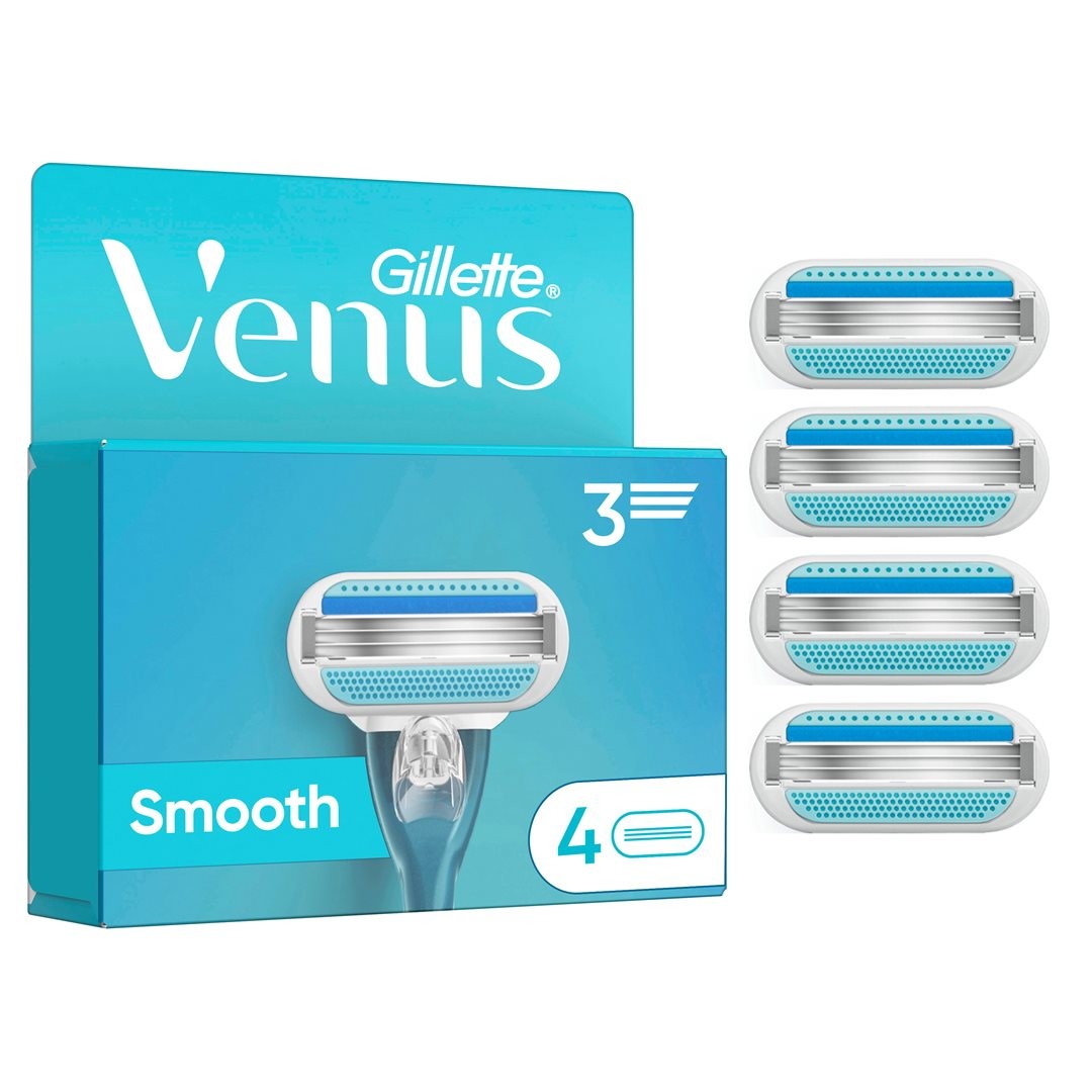 Gillette Venus Smooth Systemklingen (4 Stk)