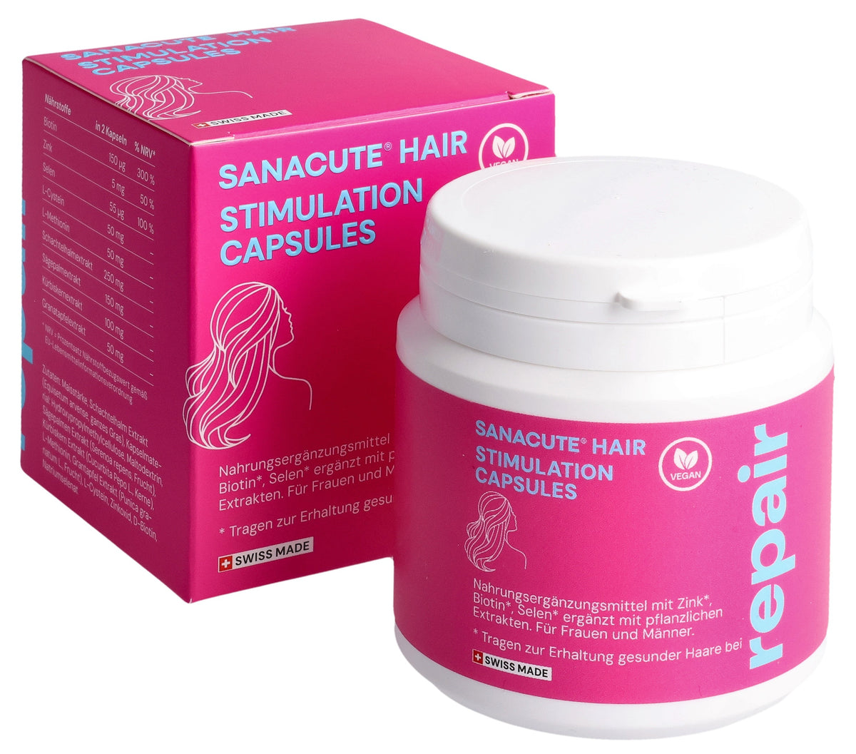 Sanacute Hair Stimulation Kapseln (60 Stk)